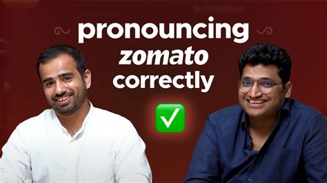 zomato pronunciation|zomato pronunciation youtube.